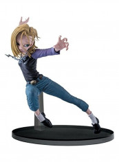 Dragon Ball Super  Android 18 Figure SCultures Big Budoukai 6 8x5x4inch