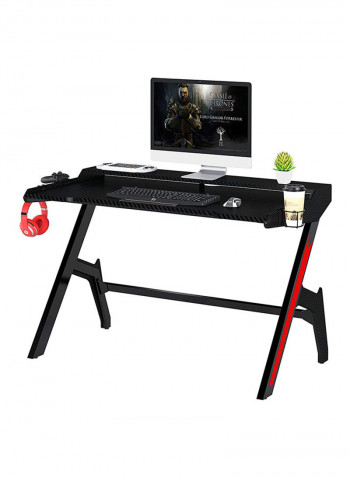 Ultimate Mordern Gaming Table Black/Red