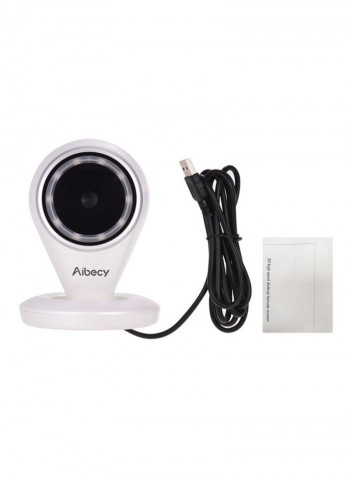 Omnidirectional QR Barcoder Scanner White