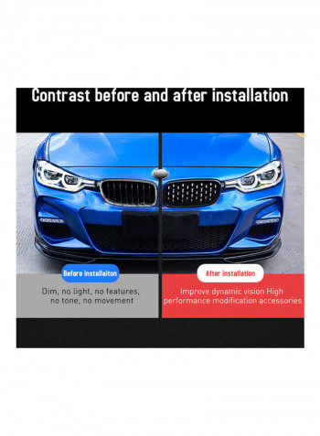 New Plating Front Dual Kidney Grill Grille Fit for BMW F32 F33 F36 F82 F80 428i 435i M3 M4 Meteor Style for 4 Series