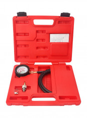 Exhaust Back Pressure Tester with Gauge Adapter and Storage Case