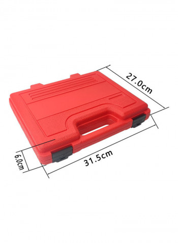 Exhaust Back Pressure Tester with Gauge Adapter and Storage Case