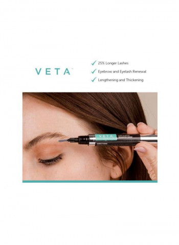 2-In-1 Lash And Eyebrow Serum Clear