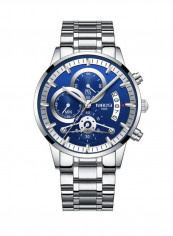 Men's Waterproof Stainless Steel Luminous Quartz Watch NNSB03708169