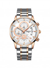 Men's Waterproof Stainless Steel Luminous Quartz Watch NNSB03708173