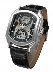 Men's Retro Leisure Rectangle Analog Watch 1822