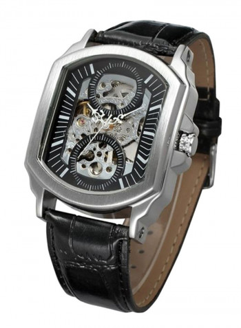 Men's Retro Leisure Rectangle Analog Watch 1822