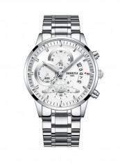 Men's Waterproof Stainless Steel Luminous Quartz Watch NNSB03708168