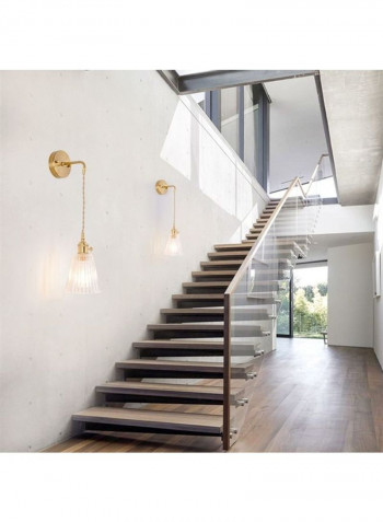 Modern Minimalist Single-Head Wall Light Gold