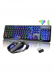 2-Piece Rechargeable Gaming Keyboard and Mouse Set reviews 2-Piece Rechargeable Gaming Keyboard and Mouse Set