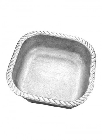 Grillware Serving Bowl Silver 10x2.75x2inch