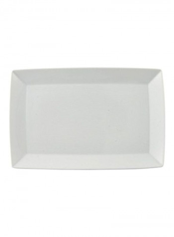 Simple Square Shape Plate White