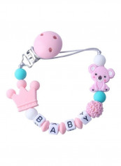 1-Piece Baby Cartoon Cute Bear Design Pacifier Chain