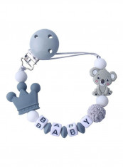 1-Piece Baby Cartoon Cute Bear Design Pacifier Chain