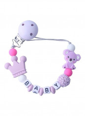 1-Piece Baby Cartoon Cute Bear Design Pacifier Chain