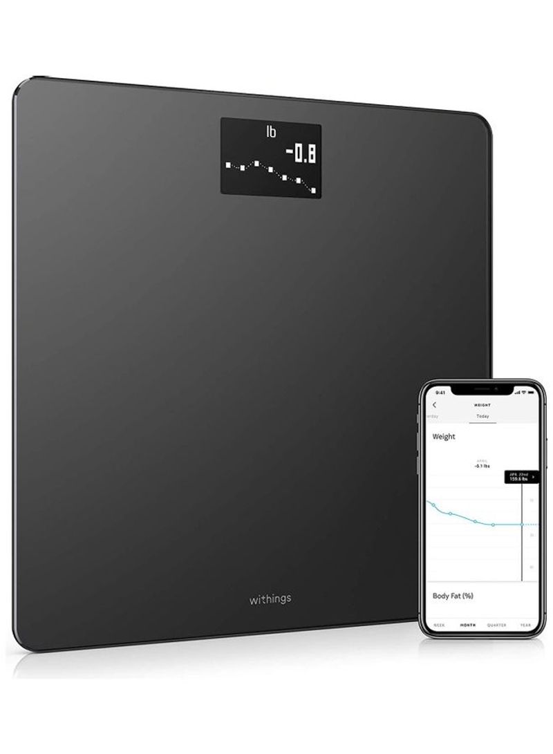 Bluetooth Smart Weighing Scale Grey 12.87x12.87x0.91inch