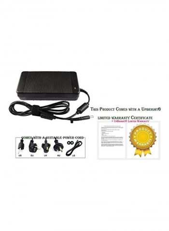 Barrel AC Adapter BLACK