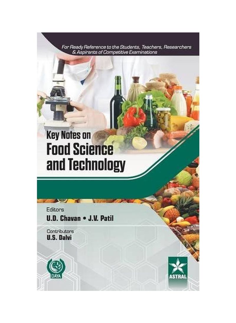 Key Notes On Food Science And Technology Hardcover