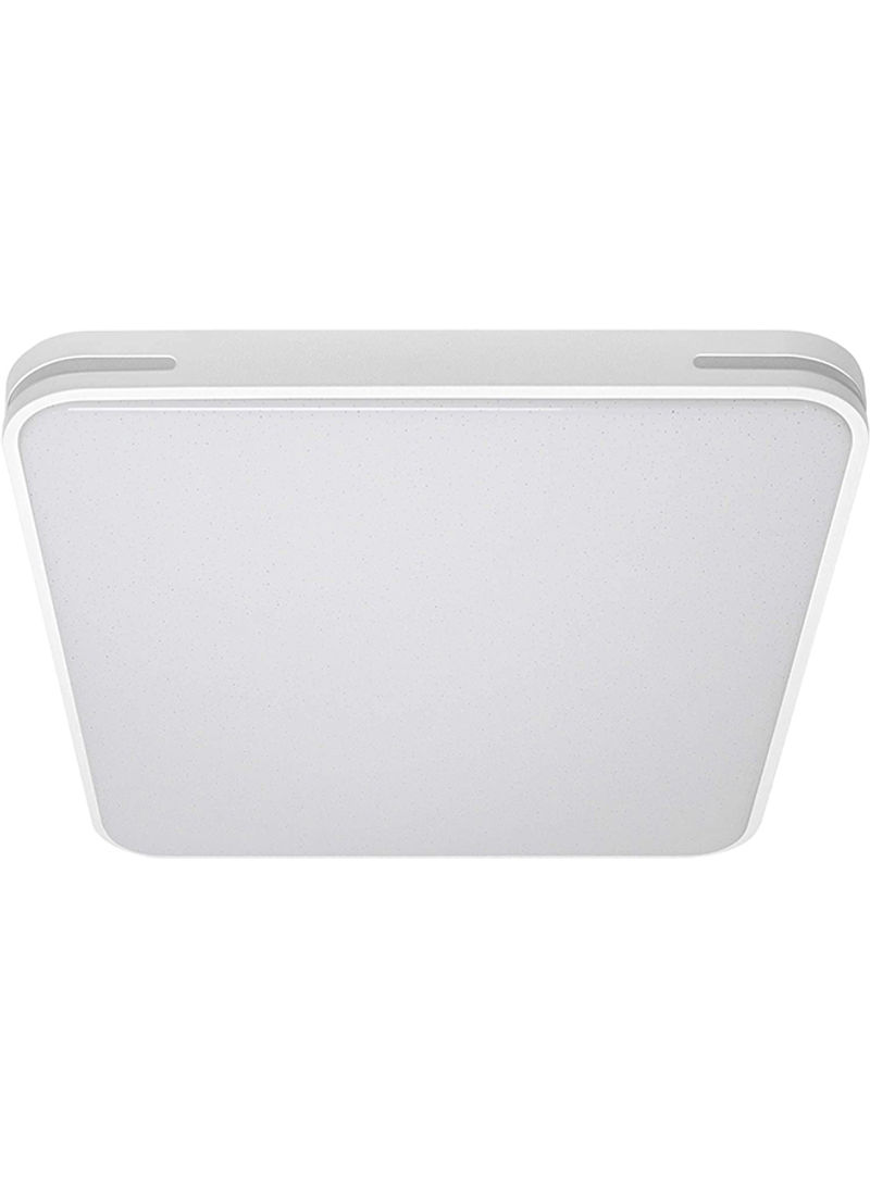 Wall And Ceiling Light White 52x52x5.5cm