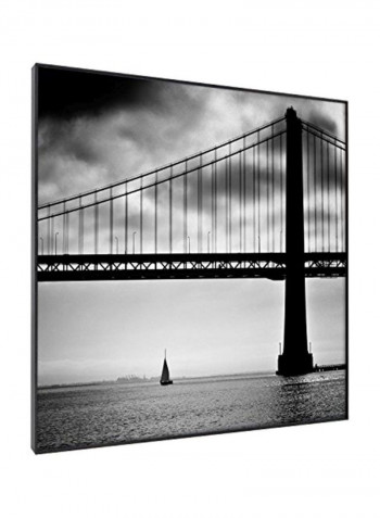 6-Piece Decorative Format Hanging Photo Frame Set Black 12x12inch