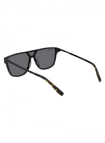 Full Rimmed Modified Rectangular Frame Sunglasses - Lens Size: 60 mm