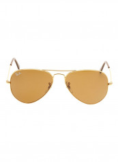 Polarized Aviator Sunglasses - Lens Size: 62 mm