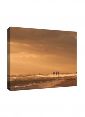 Walkers Siesta Key Gallery-Wrapped Canvas Wall Art Multicolour 12 x 18inch