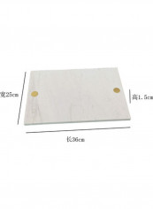Marble Metal Geometric Frame Tray White reviews Marble Metal Geometric Frame Tray White