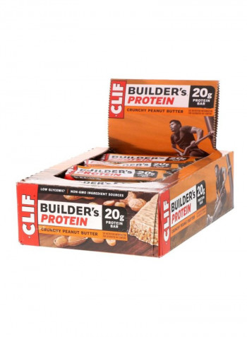 12-Piece Builder's Protein Crunchy Peanut Butter Bar