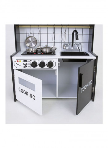 3D Wooden Kitchen 60.5x31x91centimeter