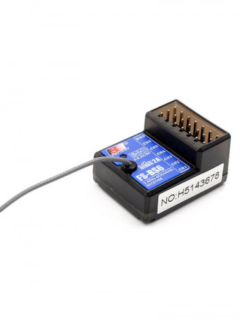 FS-GT5 2.4G 6CH AFHDS RC Transmitter w/ FS-BS6 Receiver 28x21x13centimeter