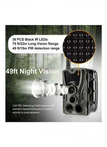 HC-801A Hunting Trail 16MP 1080P Night Vision Waterproof Surveillance Camera 20*10*20cm