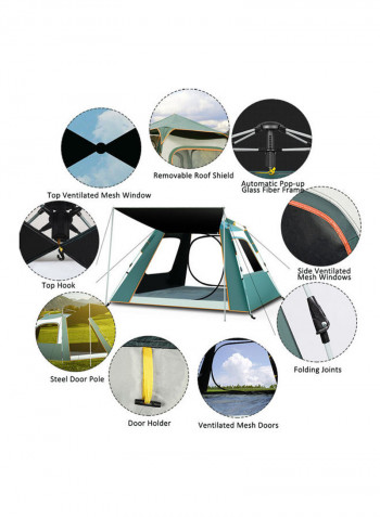 Automatic Pop-up Camping Tent 85x18x18cm