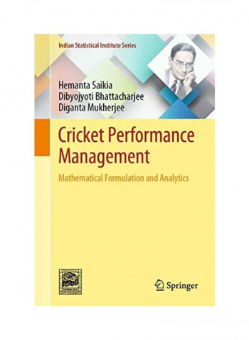 Cricket Performance Management: Mathematical Formulation and Analytics Hardcover