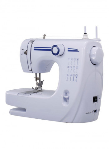 Mini Electric Sewing Machine H32403US-su white