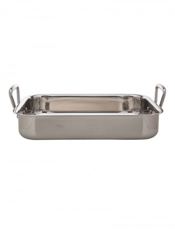 Oven Roaster Silver 35 x 25centimeter