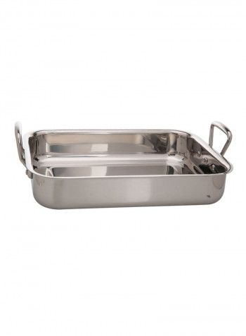 Oven Roaster Silver 35 x 25centimeter