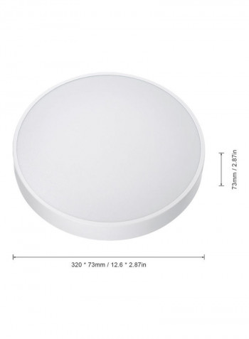 Yeelight Smart LED Ceiling Light (Upgrade Version) White 38.5*11*37cm