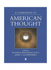 A Companion to American Thought Paperback reviews A Companion to American Thought Paperback