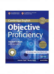 Objective Proficiency Student's Book Pack (Student's Book with Answers with Downloadable Software and Class Audio CDs (2)) Paperback 2