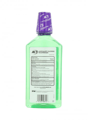 Pack Of 3 Total Care Anticavity Fluoride Mouthwash-Fresh Mint 3 x 33.8ounce