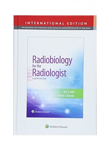 Radiobiology For The Radiologist Hardcover English by Eric J. Hall - 2018