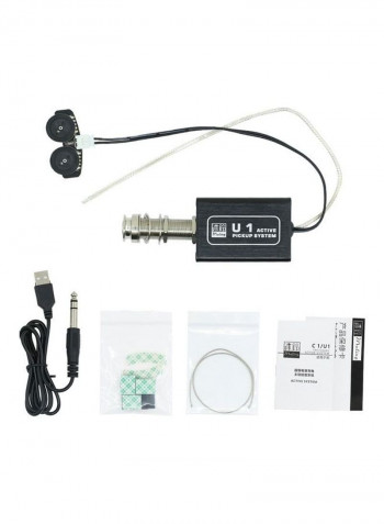 Acoustic Guitar Active Piezo Pickup System