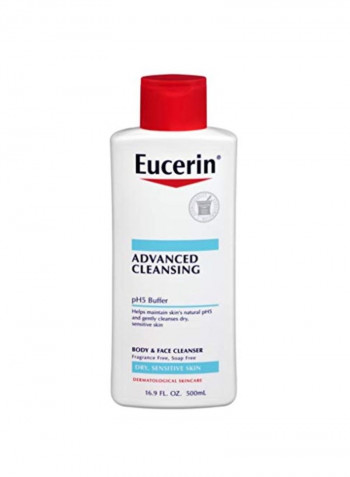 2-Piece Advanced Cleansing Body And Face Cleanser Set 16.9ounce