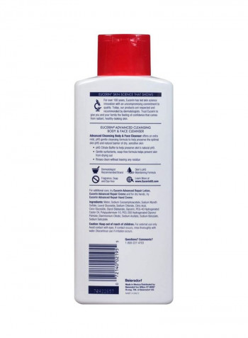2-Piece Advanced Cleansing Body And Face Cleanser Set 16.9ounce