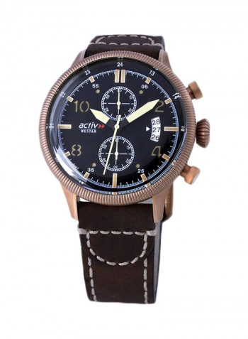 Men's Activ Water-Resistant Analog Watch 90081PPN803