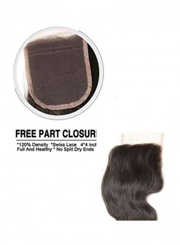 Wavy Hair Extension Black