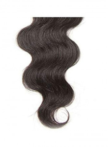 Wavy Hair Extension Black