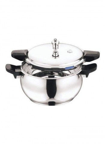 Stainless Steel Pressure Cooker Silver 3.5L