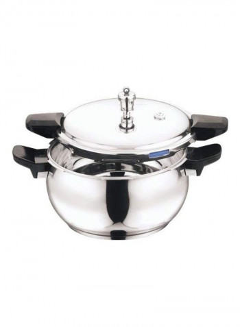 Stainless Steel Pressure Cooker Silver 3.5L